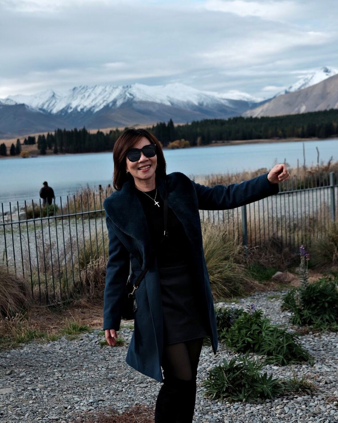 Peserta Avenir di Danau Tekapo, Selandia Baru